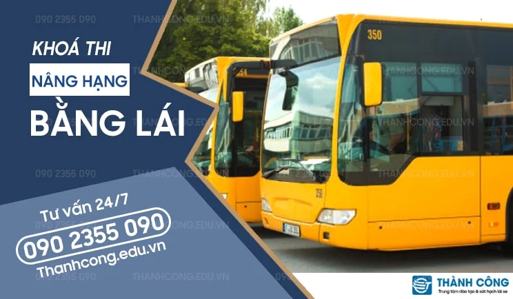 Nâng Hạng Bằng Lái Xe B2-C-D-E tại TPHCM 1