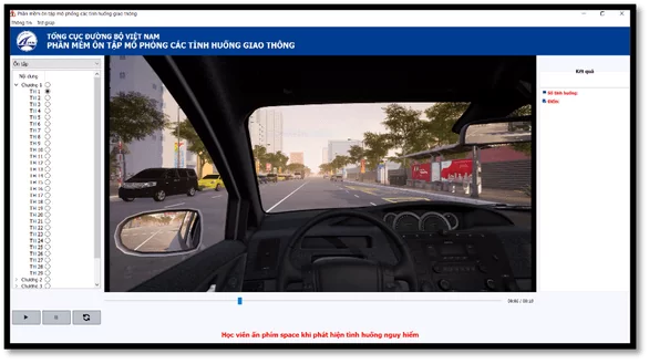 PHẦN MỀM ÔN TẬP VÀ THI THỬ 120 TÌNH HUỐNG MÔ PHỎNG GIAO THÔNG - Mới nhất 11/2022 2