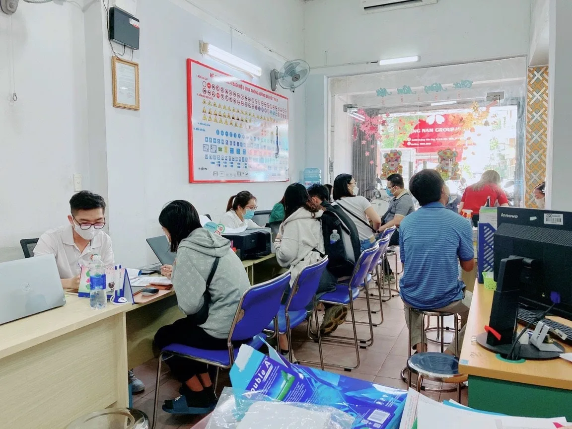 Đăng ký học lái xe B2 tại Trường dạy lái xe Thành Công